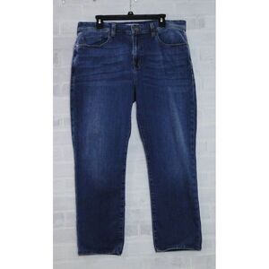Fidelity Jeans Men's 36 (34x29)‎ Blue Jimmy Dark Wash Stretch Preppy Denim